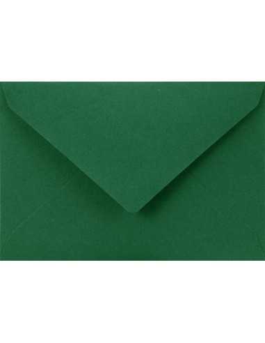 Ozdobná hladká jednobarevné obálka C7 8,2x11,4 NK Sirio Color Foglia tmavě zelená 115g