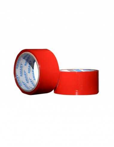 Lepicí páska SMART akrylová červená 48x50yd