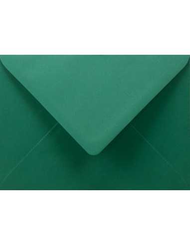 Ozdobná hladká jednobarevné obálka B6 12,5x17,5 NK Burano English Green tmavě zelená 90g