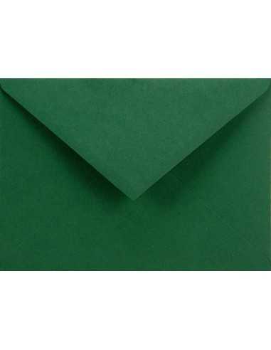 Ozdobná hladká jednobarevné obálka C6 11,4x16,2 NK Sirio Color Foglia tmavě zelená 115g