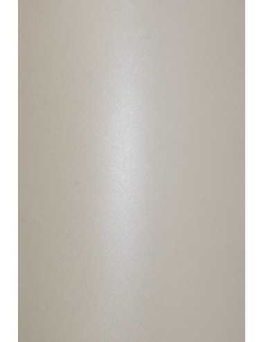 Perleťový metalizovaný dekorativní papír Aster Metallic 120g Sand béľový pak. 10A4