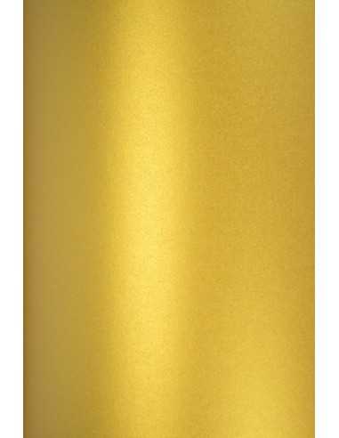 Perleťový metalizovaný dekorativní papír Aster Metallic 120g Cherish zlatý pak. 10A4