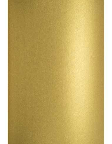 Perleťový metalizovaný dekorativní papír Curious Metallics 120g Piaskowe Złoto zlatý pak. 10A4