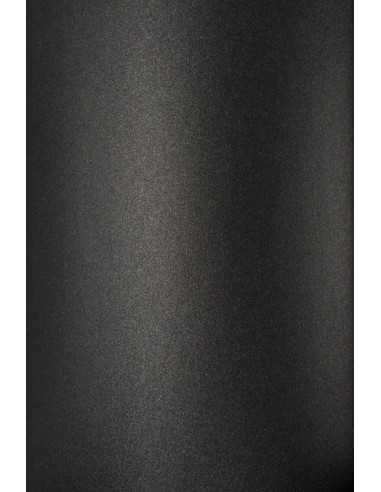 Perleťový metalizovaný dekorativní papír Curious Metallics 120g Night černý pak. 10A4