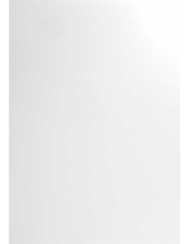Barevný hladký Dekorační papír Curious Skin 135g Extra White bílý pak. 10A4