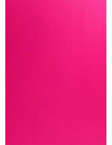 Barevný hladký Dekorační papír Popset Virgin 240g Cosmo Pink růľový pak. 10A4