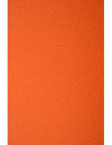 Barevný texturovaný Dekorační papír Prisma 220g Mandarino oranľový pak. 10A4