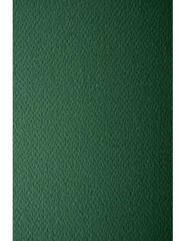 Barevný texturovaný Dekorační papír Prisma 220g Pino tmavý zelený pak. 10A4
