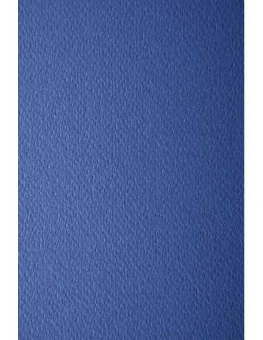 Barevný texturovaný Dekorační papír Prisma 220g Cobalto tmavý modrý pak. 10A4