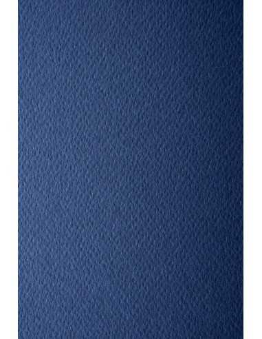 Barevný texturovaný Dekorační papír Prisma 220g Indaco tmavý modrý pak. 10A4
