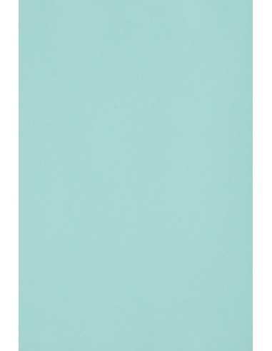 Barevný hladký Dekorační papír Burano 250g Azzurro B08 světle modrý pak. 20A4