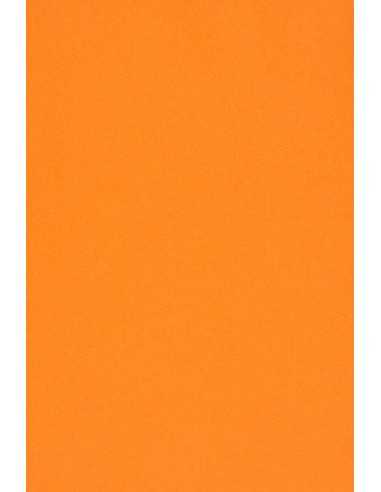 Barevný hladký Dekorační papír Burano 250g Arancio Trop B56 oranľový pak. 20A4