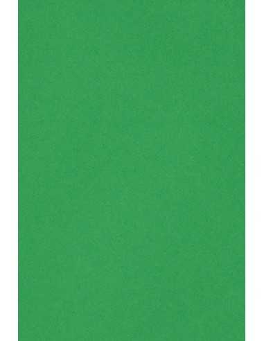 Barevný hladký dekorační papír Burano 250g Verde Bandiera B60 zelený pak. 20A4