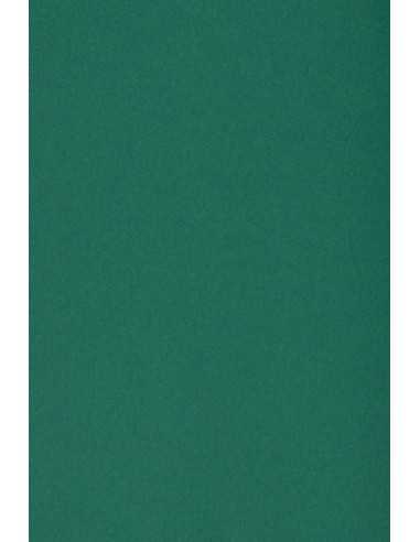 Barevný hladký Dekorační papír Burano 250g English Green B71 tmavý zelený pak. 20A4