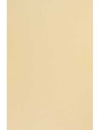 Barevný hladký Dekorační papír Sirio Color 115g Paglierino vanilkový pak. 50A4