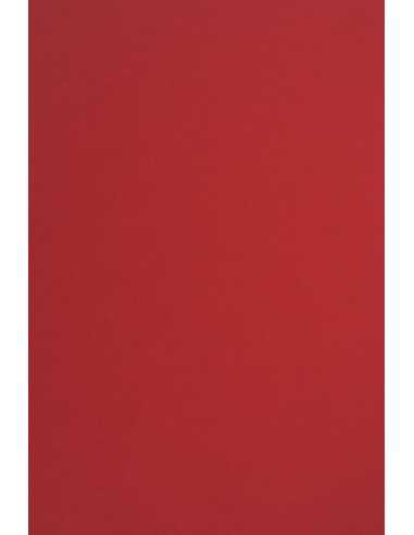 Barevný hladký Dekorační papír Sirio Color 115g Lampone červený pak. 50A4