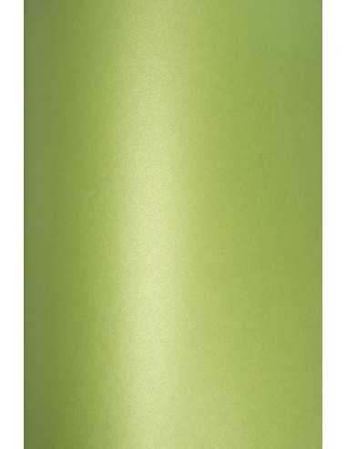Perleťový metalizovaný dekorativní papír Cocktail 120g Mojito zelený pak. 10A4