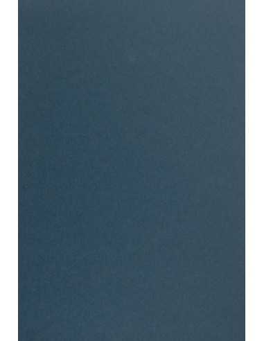 Barevný hladký Dekorační papír Sirio Color 170g Blu tmavý modrý pak. 20A4