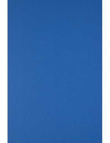 Barevný hladký Dekorační papír Sirio Color 170g Iris tmavý modrý pak. 20A4