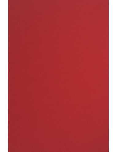 Barevný hladký Dekorační papír Sirio Color 170g Lampone červený pak. 20A4
