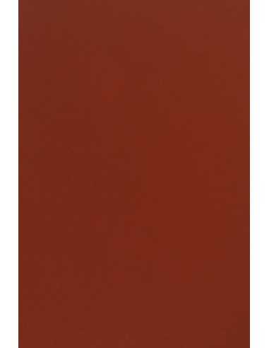 Barevný hladký Dekorační papír Sirio Color 170g Cherry bordový pak. 20A4