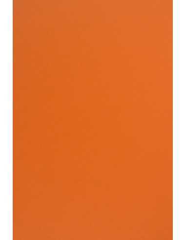 Barevný hladký Dekorační papír Sirio Color 210g Arancio oranľový pak. 25A4