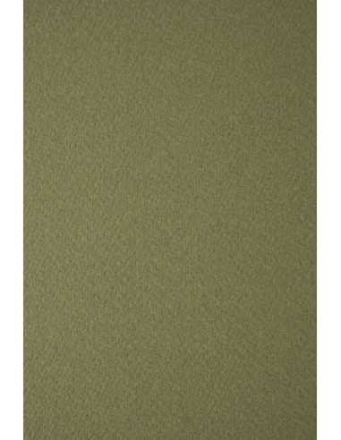 Barevný texturovaný Dekorační papír Tintoretto 250g Wasabi zelený pak. 10A4