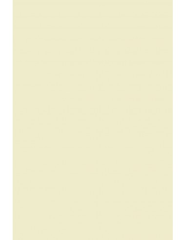Hladký Dekorační papír Lessebo 170g Ivory ecru pak. 100A4