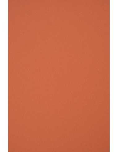 Dekorační barevný hladký ekologický papír Materica 360g Terra Rossa červený pak. 10A5