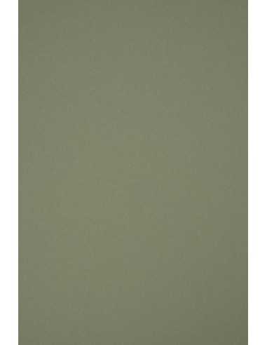 Dekorační barevný hladký ekologický papír Materica 360g Verdigris zelený pak. 10A5