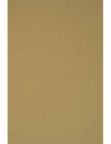 Papier ozdobny gładki kolorowy ekologiczny Materica 360g Kraft jasny brązowy 72x102 R75