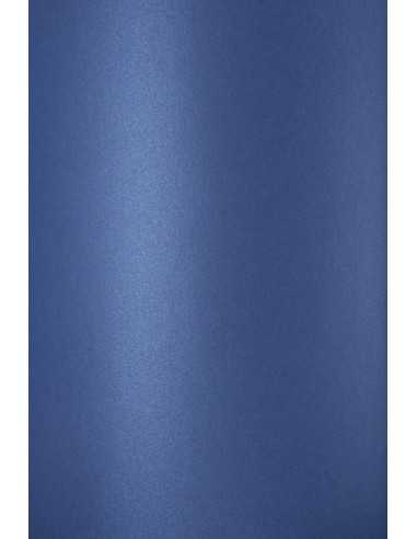 Perleťový metalizovaný dekorativní papír Curious Metallics Pearl Paper 120g Electric Blue 70x100