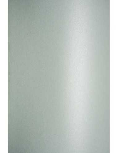 Perleťový metalizovaný dekorativní papír Curious Metallics Pearl Paper 300g Acquamarine 70x100