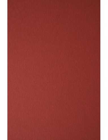 Dekorační barevný hladký ekologický papír Keaykolour Paper 300g Smooth Claret 70x100