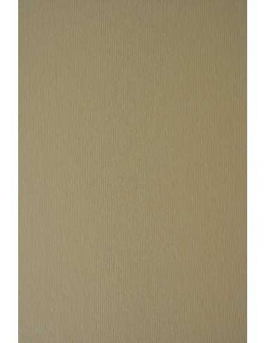 Texturovaný barevný dekorativní pruhovaný papír Nettuno 215g Grigio 72x101