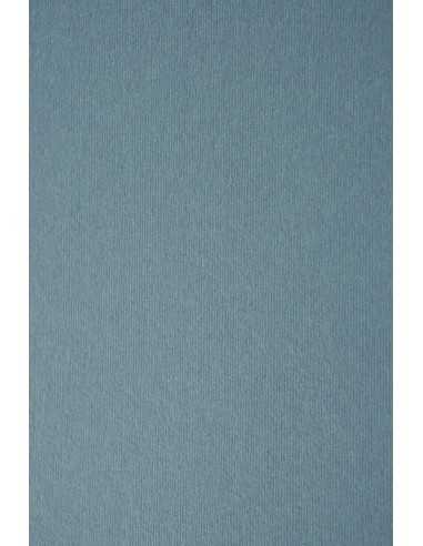 Texturovaný barevný dekorativní pruhovaný papír Nettuno 215g Oltremare 72x101