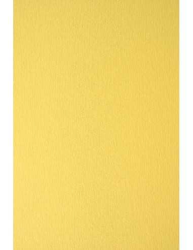 Texturovaný barevný dekorativní pruhovaný papír Nettuno 215g Pompelmo 72x101