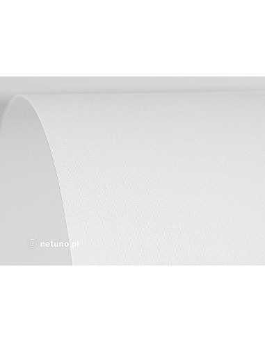 Texturovaný dekorativní papír Aster 250g Linen bílý 61x86