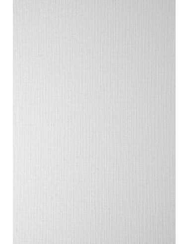 Texturovaný dekorativní papír Elfenbens 246g Linen 137 White 61x86