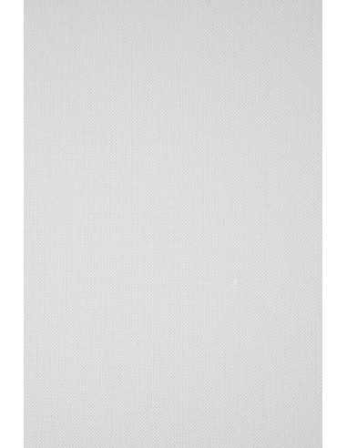 Texturovaný dekorativní papír Elfenbens 246g Linen 500 White 61x86