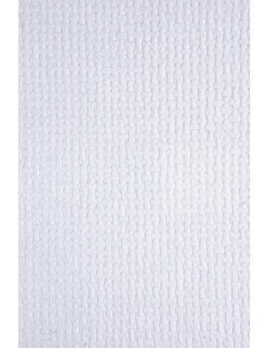 Dekorační papír bílý - cop 56x76cm