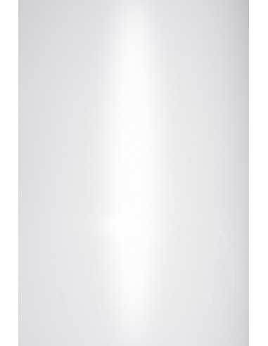Dekorační papír, barevný, jednostranně lesklý Splendorlux 250g Premium White bílý pak. 10A4