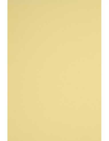 Barevný hladký Dekorační papír Rainbow 230g R12 světle ľlutý pak. 10A3