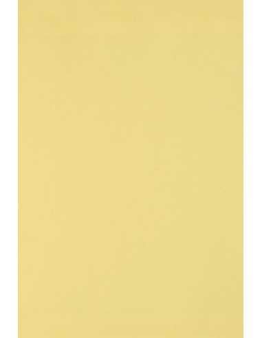 Barevný hladký Dekorační papír Burano 250g Giallo B07 světle ľlutý pak. 10A3