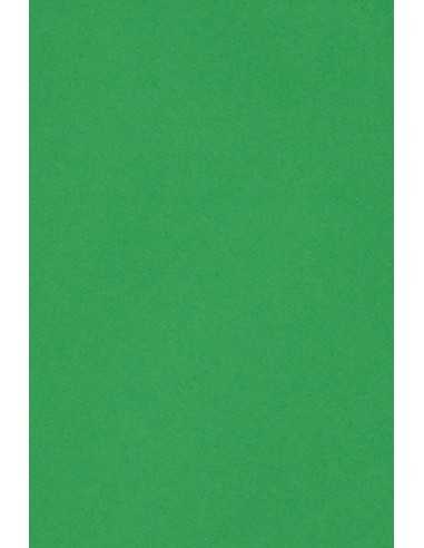 Barevný hladký Dekorační papír Burano 250g Verde Bandiera B60 zelený pak. 10A3