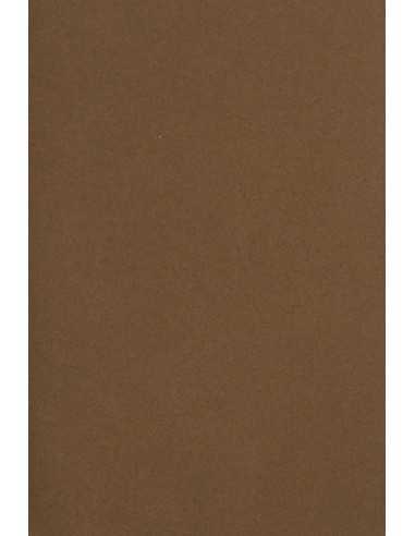 Barevný hladký Dekorační papír Burano 250g Tabacco B75 hnědý pak. 10A3