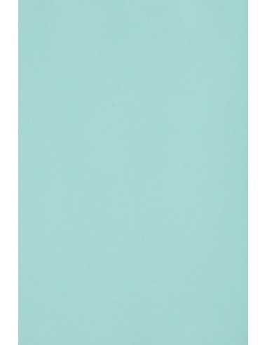 Barevný hladký Dekorační papír Burano 250g Azzurro B08 světle modrý pak. 10A5