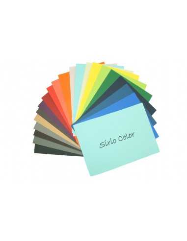 Barevný hladký Dekorační papír Sirio Color 210g různobarevný 20x5 A4