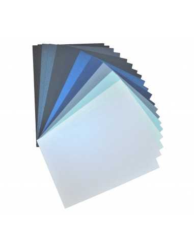 Sestava hladký papír barevné modrý pak. 20A5