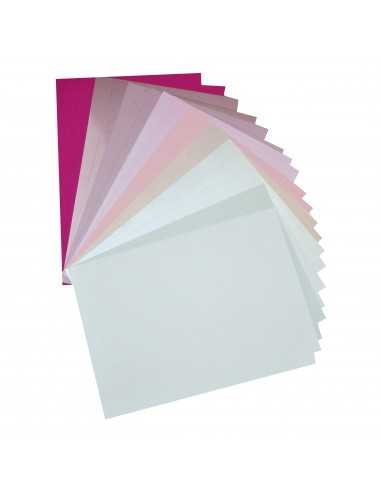 Sestava hladký papír barevné růľový pak. 20A4